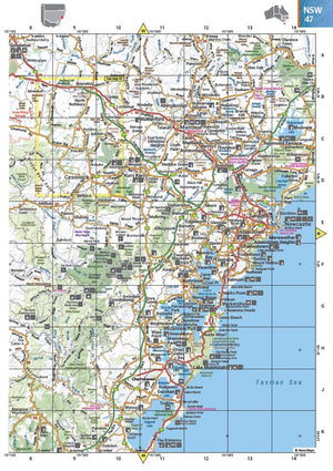 Australia Road & 4WD Easy Read Atlas - 292 x 397mm | Hema Maps - Books | A247 Gear