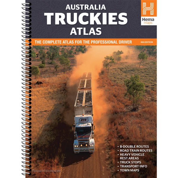 Australia Truckies Atlas - OE | Hema Maps - Books | A247 Gear