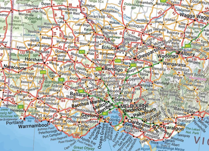 Load image into Gallery viewer, Australia Large Map
