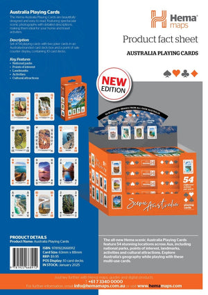 Australian Scenic Playing Cards | Hema Maps - Other | A247 Gear