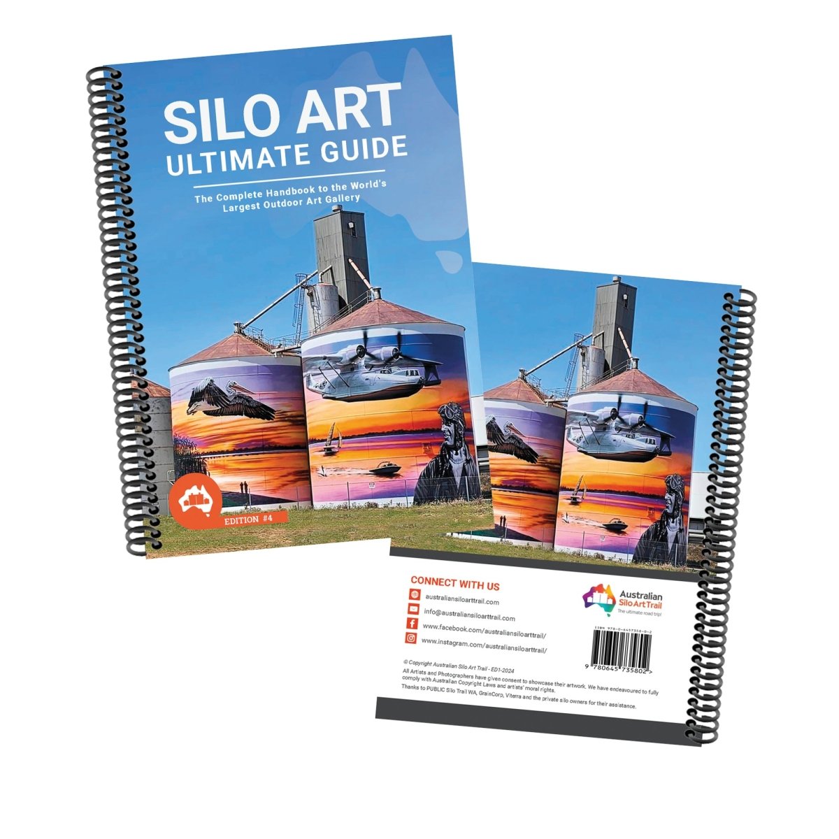 Australian Silo Art Trail - The Ultimate Guide | 4th Edition | Australian Silo Art Trail | A247 Gear