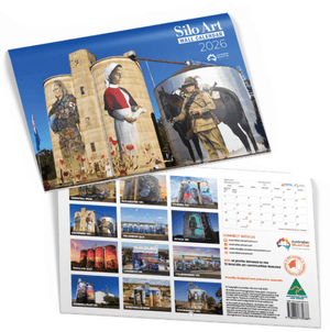 Australian Silo Art Wall Calendar 2026 | Australian Silo Art Trail | A247 Gear