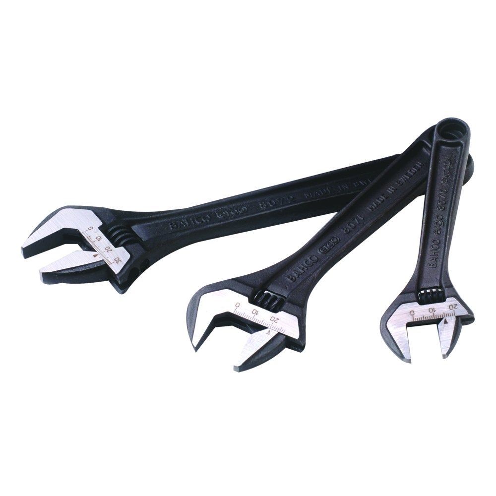 BAHCO 3 - PIECE ADJUSTABLE WRENCH SET | Bahco | A247 Gear