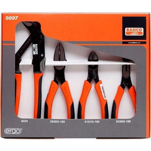 Bahco ERGO All Round Pliers Tool Set - 4 Pcs | Bahco | A247 Gear