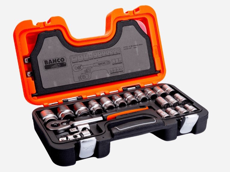 Bahco S240 24pce 1/2" Drive Socket Set | Bahco | A247 Gear