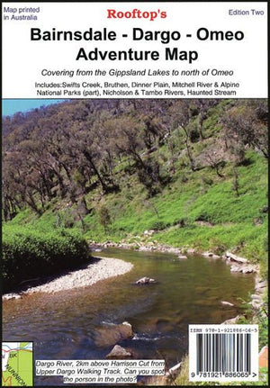 Bairnsdale - Dargo - Omeo Map | Rooftop Maps | A247 Gear