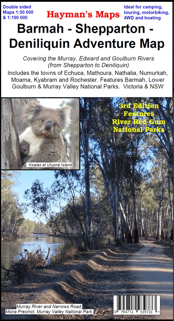 Barmah – Shepparton – Deniliquin Adventure Map - A247 Gear