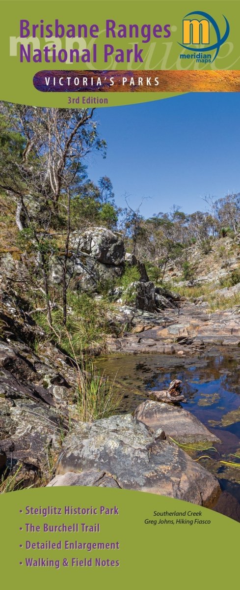 Brisbane Ranges National Park Map Guide | Meridian Maps | A247 Gear