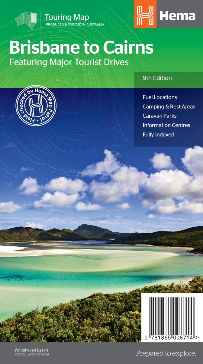 Load image into Gallery viewer, Brisbane to Cairns Map | Hema Maps - Maps | A247 Gear
