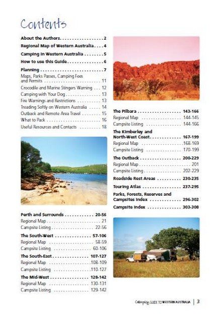 Camping Guide to Western Australia | Boiling Billy Publications | A247 Gear