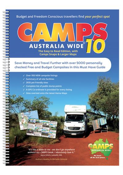 Camps 10 spiral easy to read (B4) with Camp Snaps | Camps Australia Wide | A247 Gear