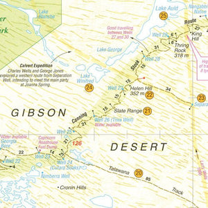 Canning Stock Route Map | Westprint | A247 Gear