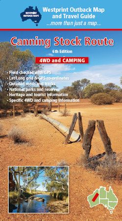 Canning Stock Route Map | Westprint | A247 Gear