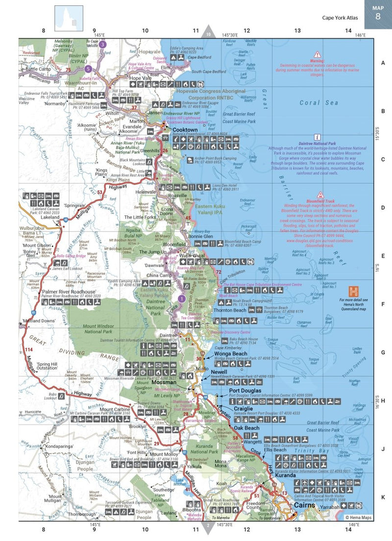 Load image into Gallery viewer, Cape York Atlas &amp; Guide | Hema Maps - Books | A247 Gear
