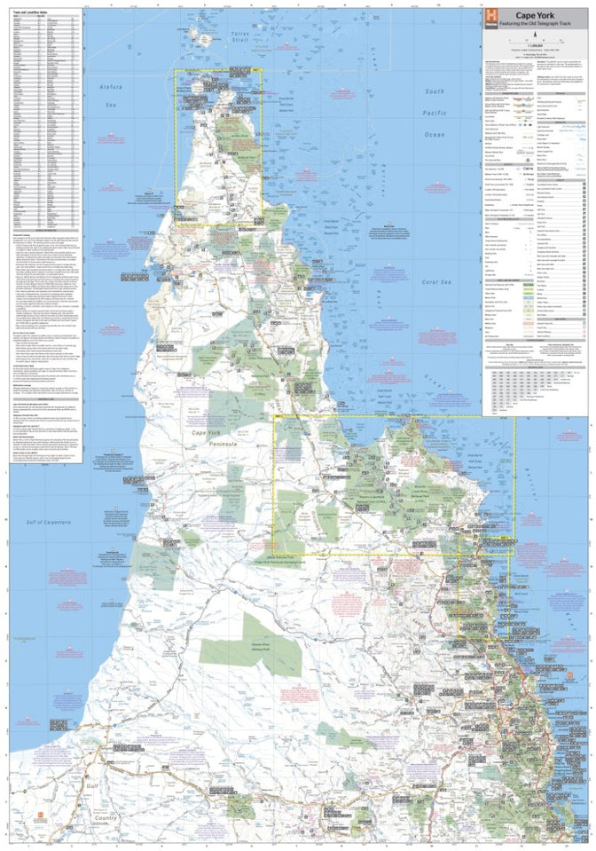 Cape York Map | Hema Maps - Maps | A247 Gear