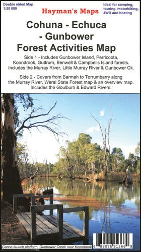 Cohuna - Echuca - Gunbower Map | Haymans Maps | A247 Gear