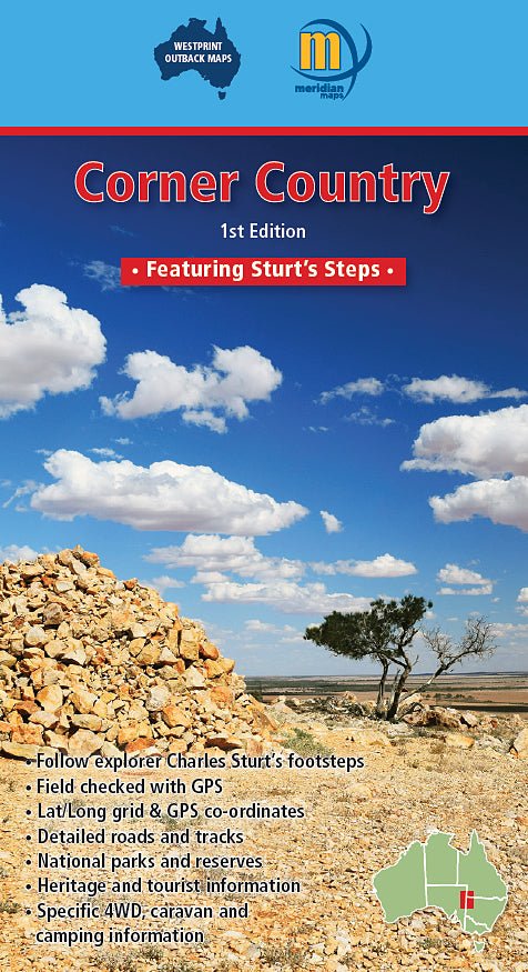 Corner Country – Featuring Sturts Steps | Meridian Maps | A247 Gear