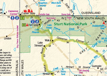 Corner Country – Featuring Sturts Steps | Meridian Maps | A247 Gear