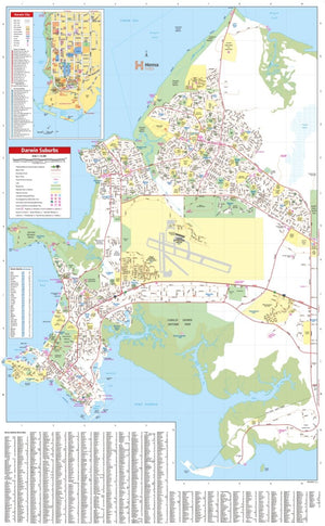 Darwin and Region Wall Map | Hema Maps - Maps | A247 Gear