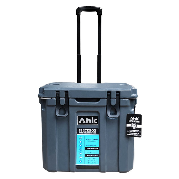 DL35 Cooler With Wheels Grey | AHIC | A247 Gear