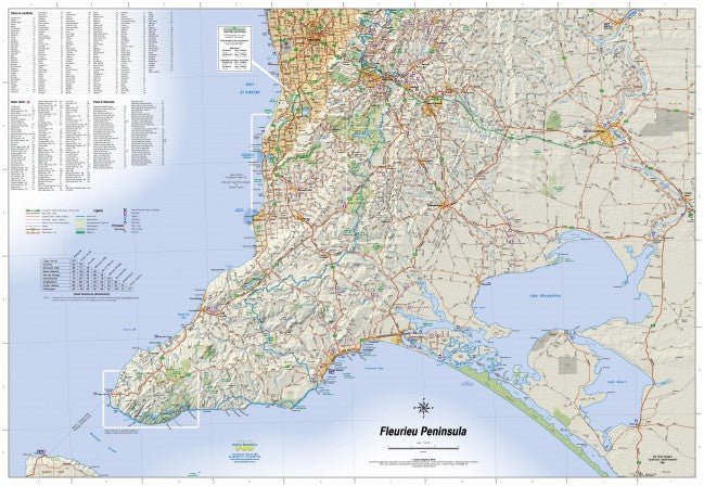 Fleurieu Peninsula Map | Cartographics | A247 Gear