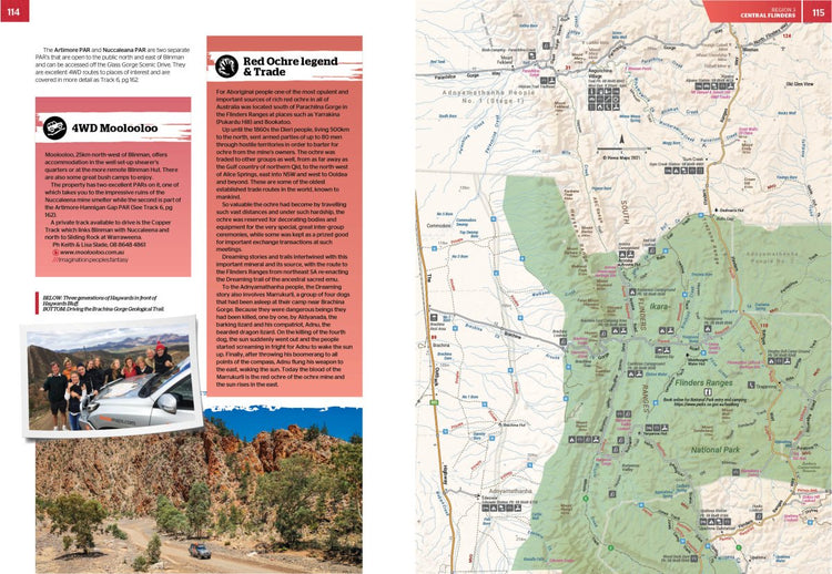 Flinders Ranges Atlas & Guide | Hema Maps - Books | A247 Gear