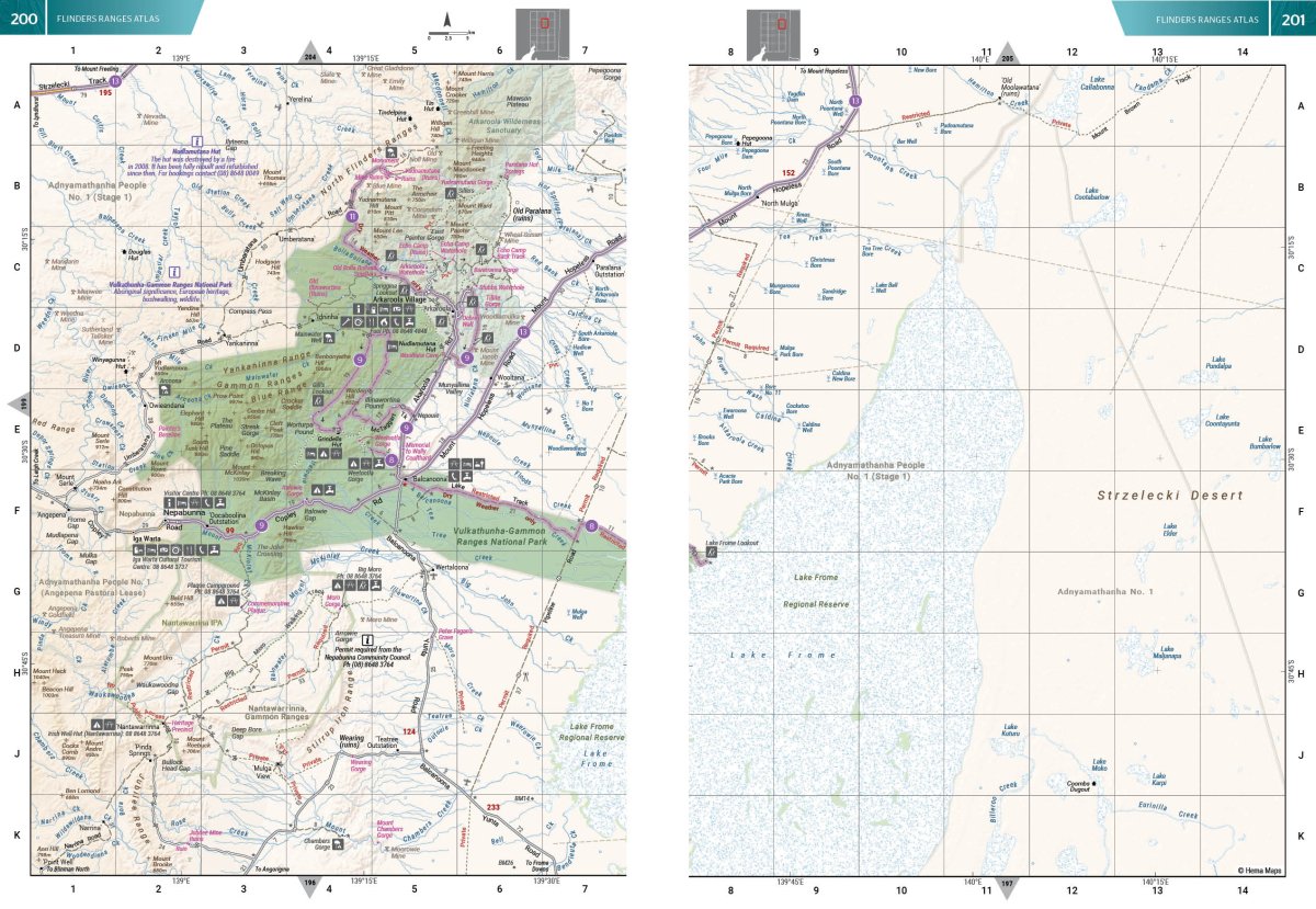 Flinders Ranges Atlas & Guide | Hema Maps - Books | A247 Gear