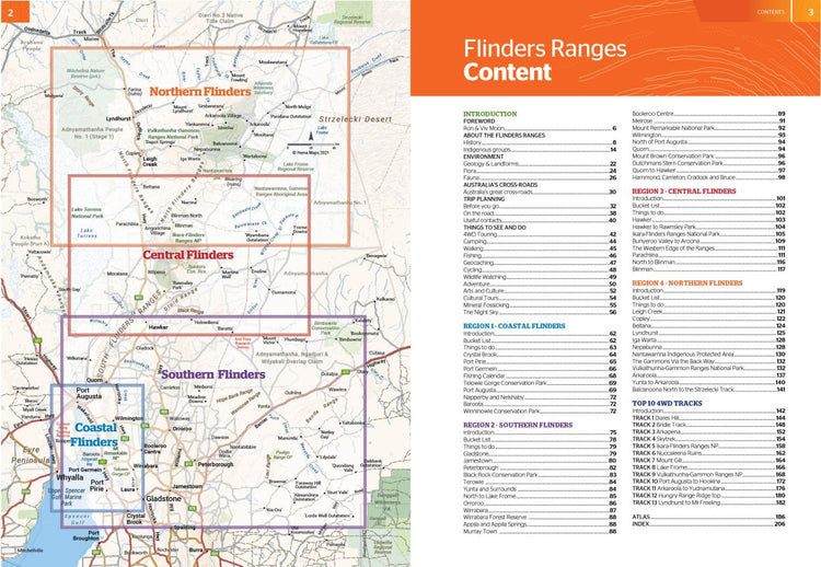 Flinders Ranges Atlas & Guide | Hema Maps - Books | A247 Gear