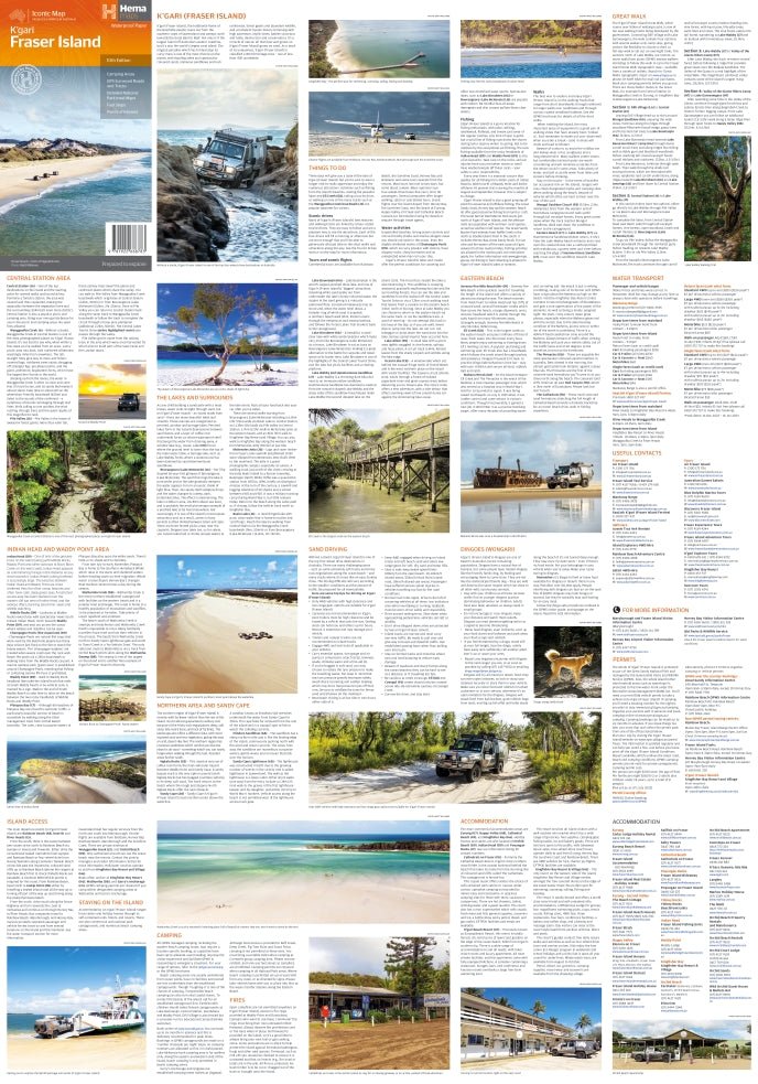 Load image into Gallery viewer, Fraser Island (K'gari) Map | Hema Maps - Maps | A247 Gear
