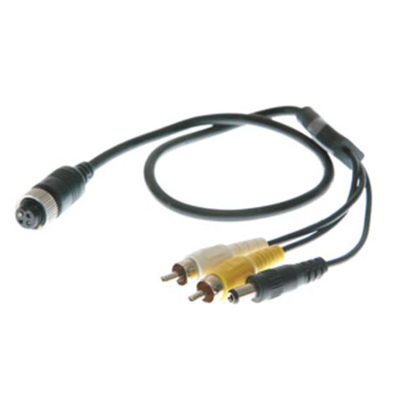 Gator PLC24 4 Pin Socket to Dual RCA Plug Adaptor | Aerpro | A247 Gear