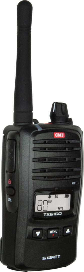 GME TX6160 5/1 Watt IP67 UHF CB Handheld Radio | GME | A247 Gear