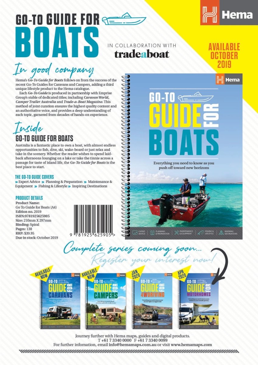 Go - To - Guide for Boats | Hema Maps - Books | A247 Gear