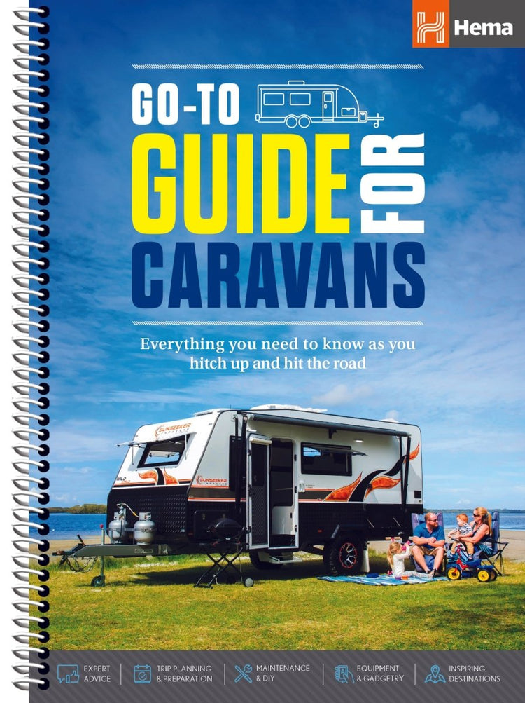 Go - To Guide for Caravans | Hema Maps - Books | A247 Gear