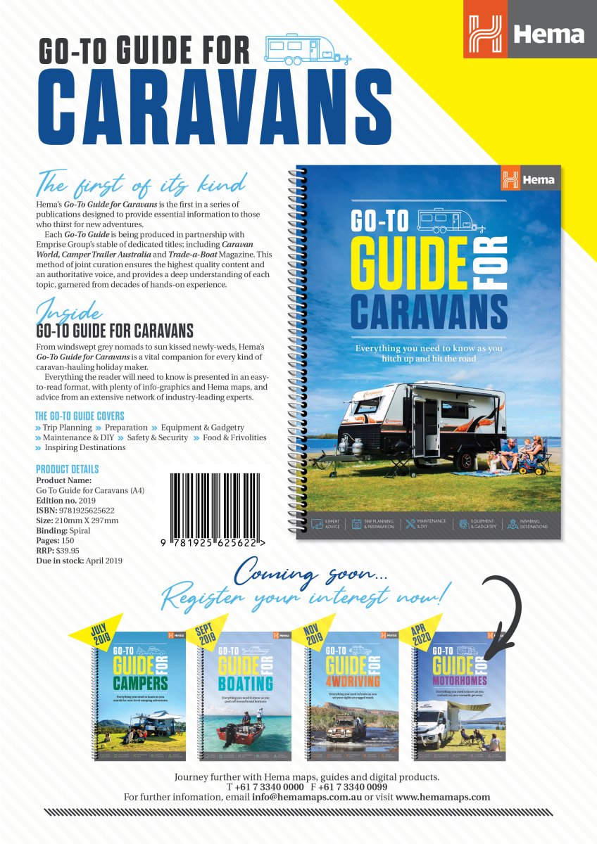 Go - To Guide for Caravans | Hema Maps - Books | A247 Gear