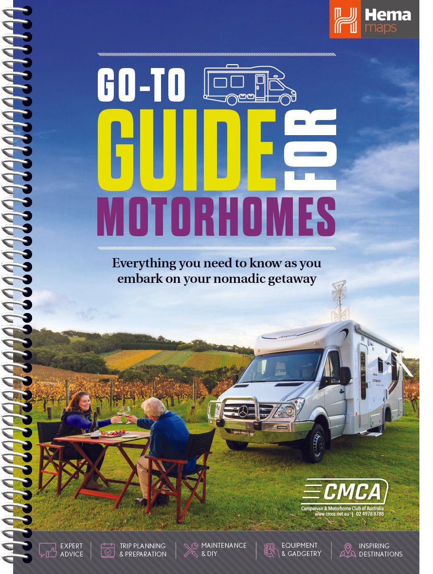 Go - To - Guide for Motorhomes | Hema Maps - Books | A247 Gear