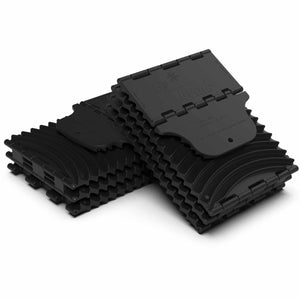 GoTreads Folding Recovery Boards Black Two Pack (1x Pair) in Storage Bag | GoTreads | A247 Gear