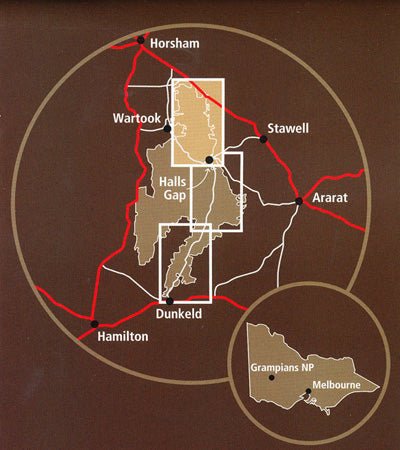 Grampians Peak Trail Central Map | Other Publishers | A247 Gear