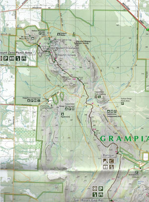 Grampians Peak Trail North Map | Other Publishers | A247 Gear