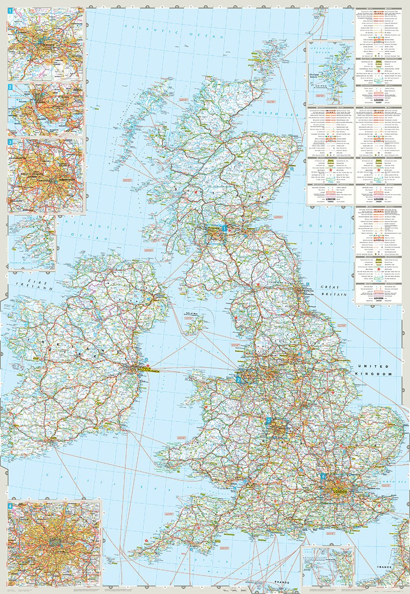 Great Britain & Ireland Deluxe | Hema Maps - Maps | A247 Gear