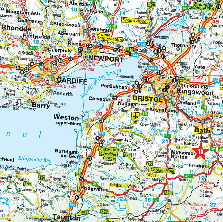 Great Britain & Ireland Deluxe | Hema Maps - Maps | A247 Gear