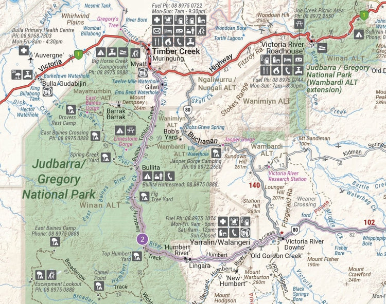 Great Desert Tracks Atlas & Guide (5th edition) | Hema Maps - Books | A247 Gear