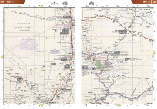Great Desert Tracks Atlas & Guide | Hema Maps - Books | A247 Gear