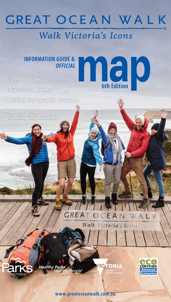 Great Ocean Walk Map | Other Publishers | A247 Gear