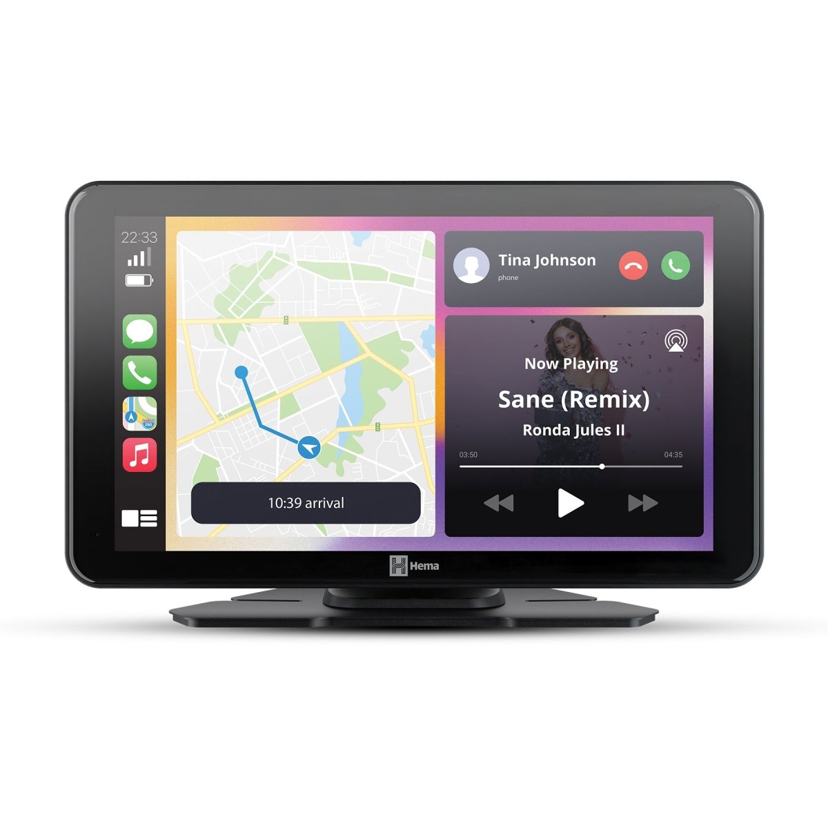 Hema 7" Smart Monitor with Dual Channel DVR | Hema Maps - Digital | A247 Gear