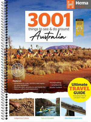 Hema's 3001 things to see & do around Australia | Other Publishers | A247 Gear