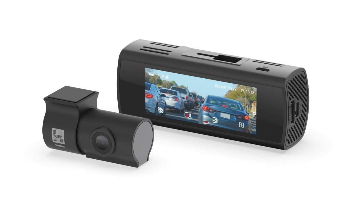 HM - DVR22 DUAL CHANNEL DASH CAMERA WITH 3.2" SCREEN | Hema Maps | A247 Gear