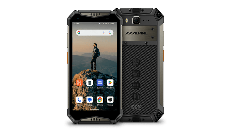 HX - Z6 Alpine 5.6 - Inch UHF DMR Smartphone Navigator Including Hema Nav | Alpine | A247 Gear
