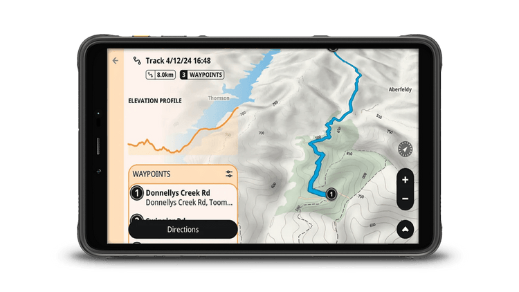 HX - Z8 Alpine 8 - Inch XL Rugged Portable Smart Navigator Including Hema Nav | Alpine | A247 Gear