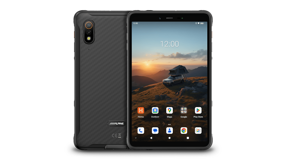 HX - Z8 Alpine 8 - Inch XL Rugged Portable Smart Navigator Including Hema Nav | Alpine | A247 Gear