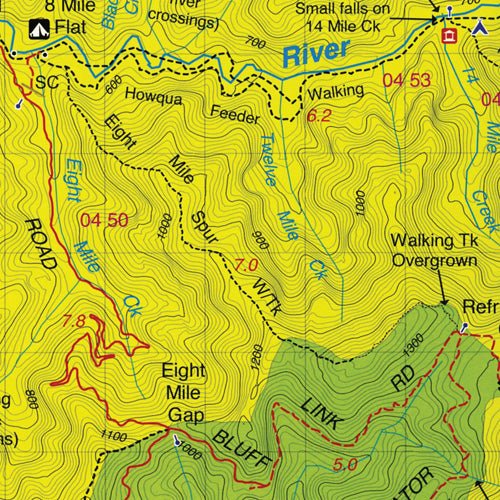 Jamieson - Licola Adventure Map | Rooftop Maps | A247 Gear